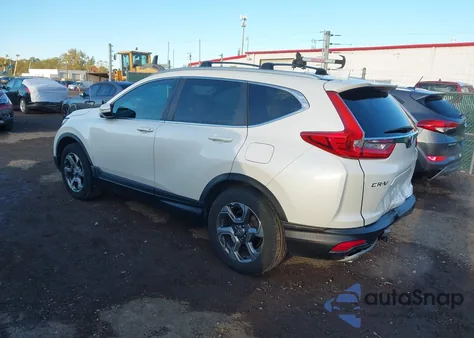 2017 Honda Cr-V Ex-L/Ex-L Navi from USA, damaged, VIN 5J6RW2H8XHL032681